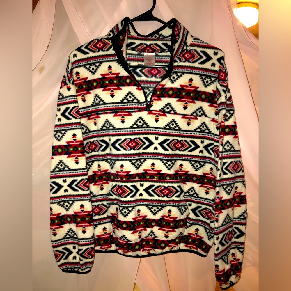 Aztec pull over sweater by no boundaries girls size 11
